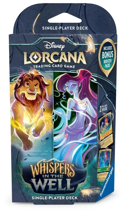 Disney Lorcana Whispers in the Well Set 10 Starter Deck