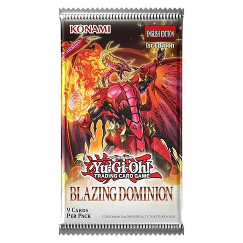 Yu-Gi-Oh booster pack display 1