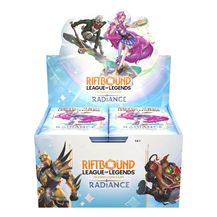 Riftbound Radiance sealed booster display box