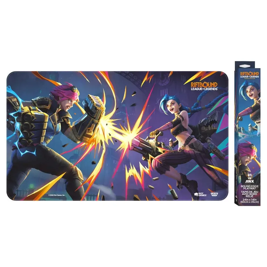 Riftbound Vi vs Jinx Playmat