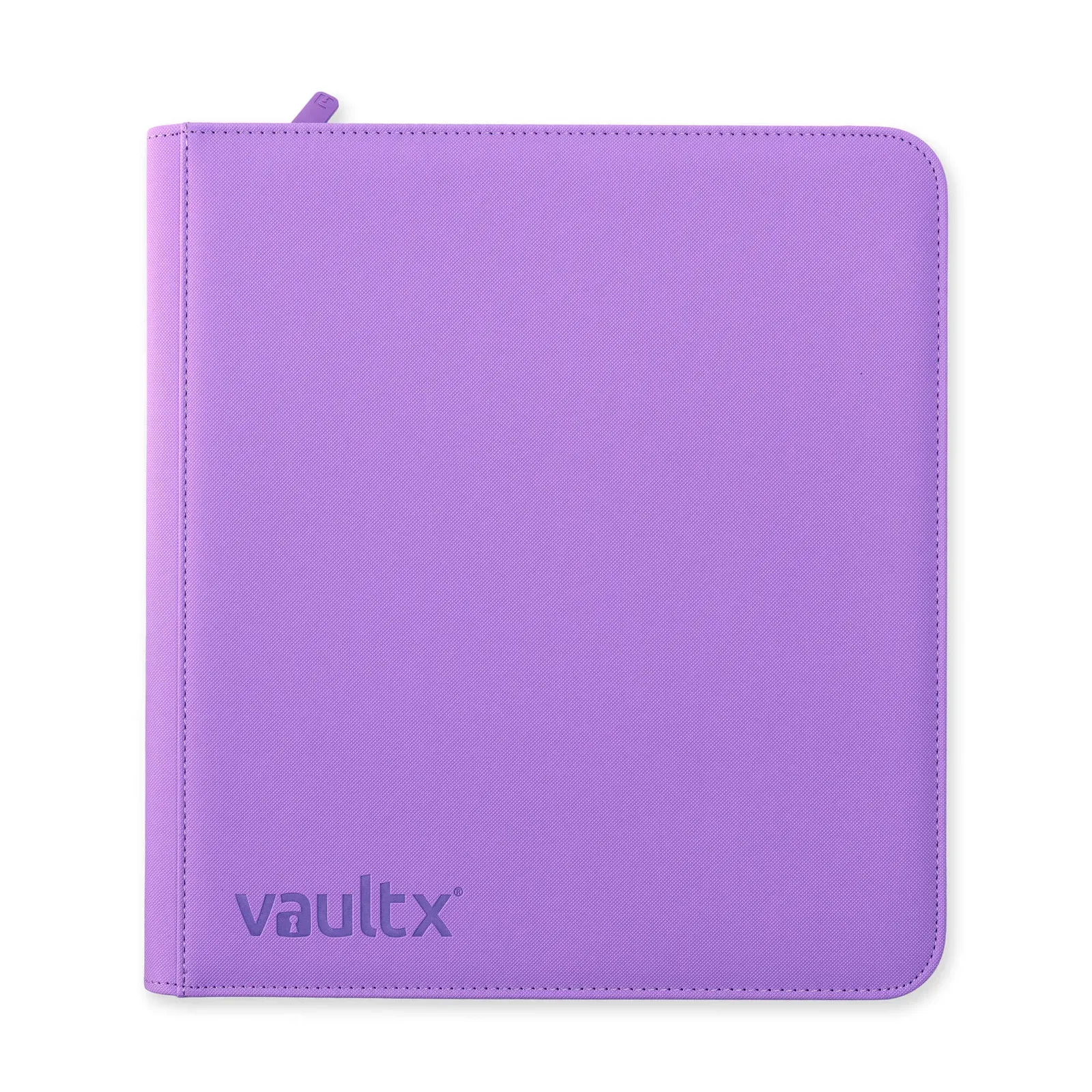 Vault X 12-Pocket Exo-Tec Zip Binder in Just Purple